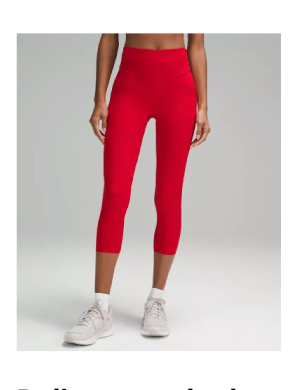 Base Pace High-Rise Crop 23"